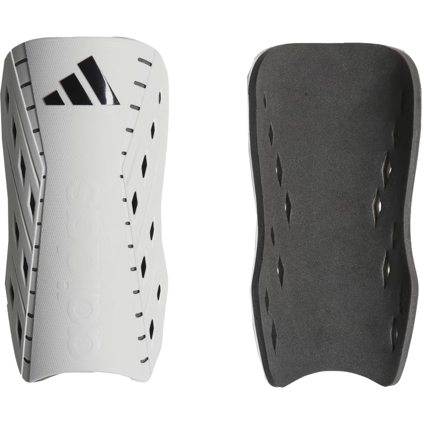 adidas Tiro Club Shin Guards White Both
