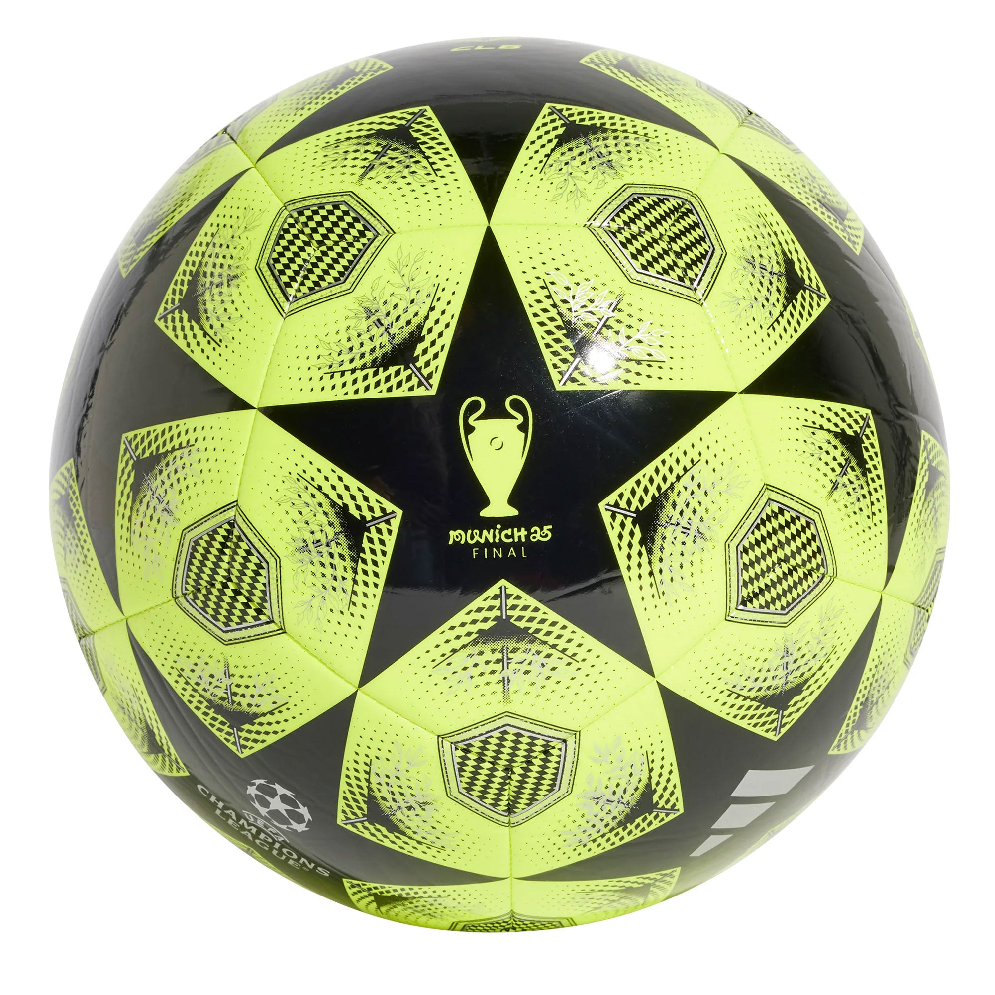 adidas UCL 2024/25 Club Ball Black/Volt/Silver – Azteca Soccer