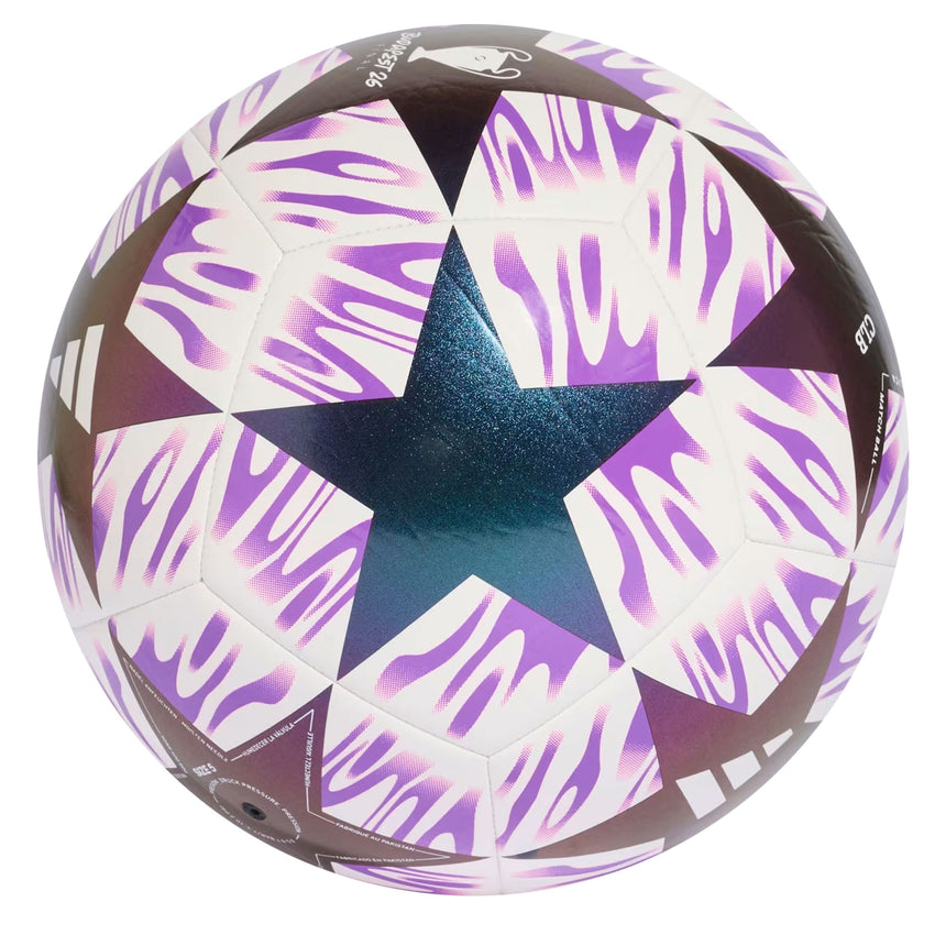 adidas UCL Club Ball White/Purple Back