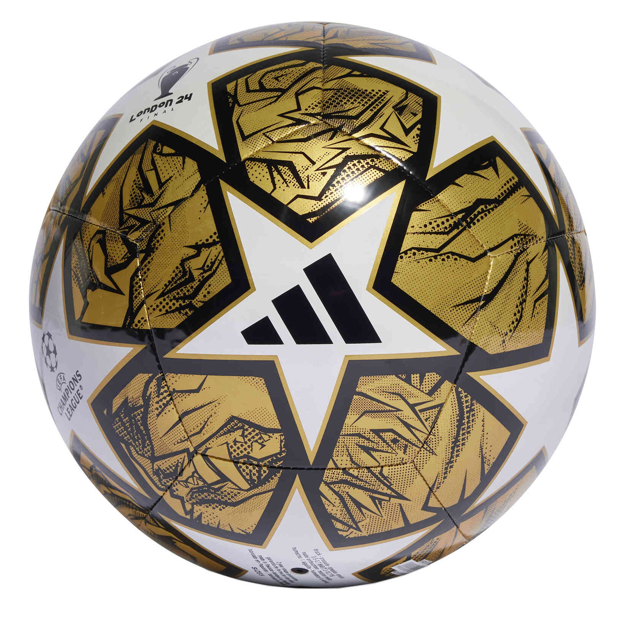 adidas UCL Club Knockout Ball 2023/24 Gold/White/Black – Azteca Soccer