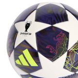 adidas UCL Mini Ball Purple/White/Yellow Crest