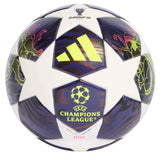 adidas UCL Mini Ball Purple/White/Yellow Front