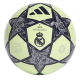 adidas UCL Real Madrid 2025/26 Mini Ball Lime/Black/Silver Front