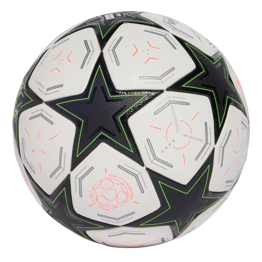 adidas UEFA Champions League 2024/25 Competition Ball White/Black/Platinum Metallic Back