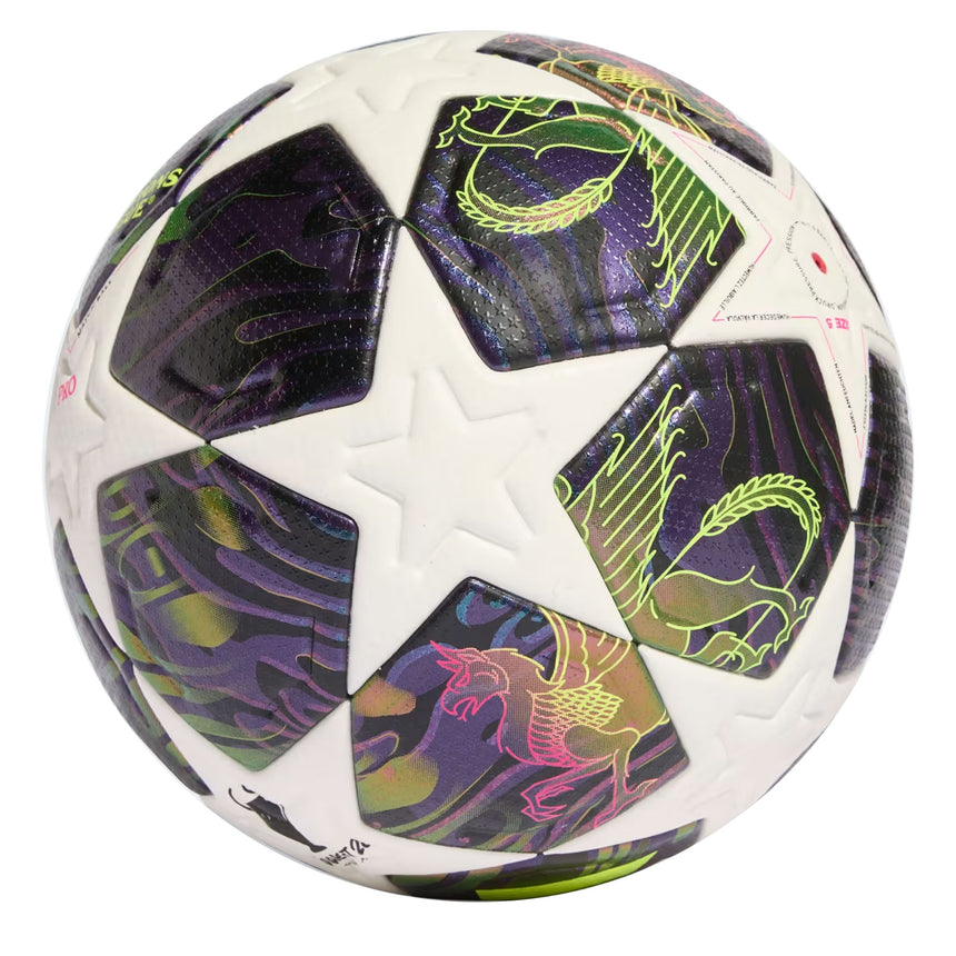 adidas UEFA Champions League 2026 Final Official Match Ball Purple/White Back