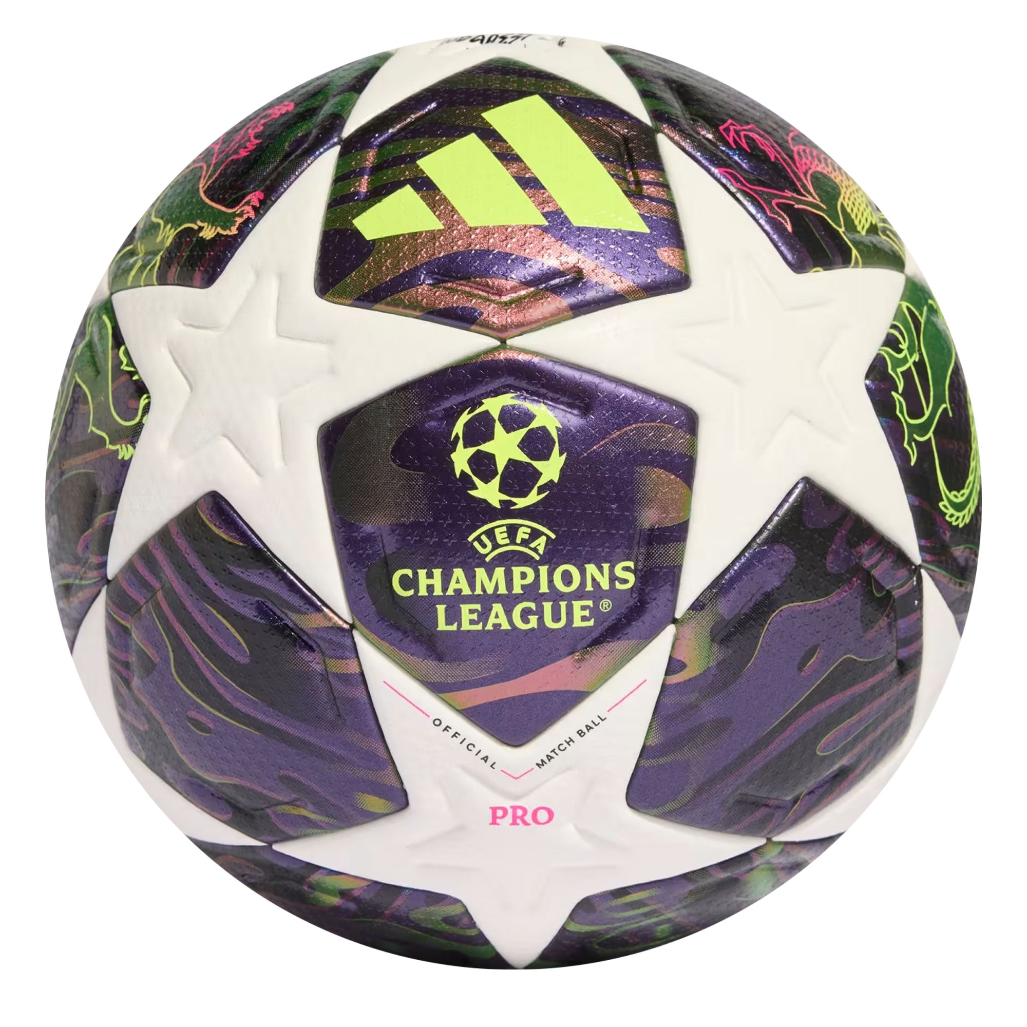 adidas UCL 2026 Final Official Match Ball Purple/White – Azteca Soccer