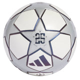 adidas UEFA Champions League Anniversary 3'rd Mini Ball White/Silver Back