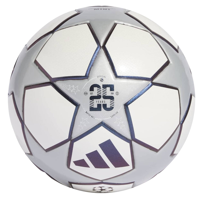adidas UEFA Champions League Anniversary 3'rd Mini Ball White/Silver Back