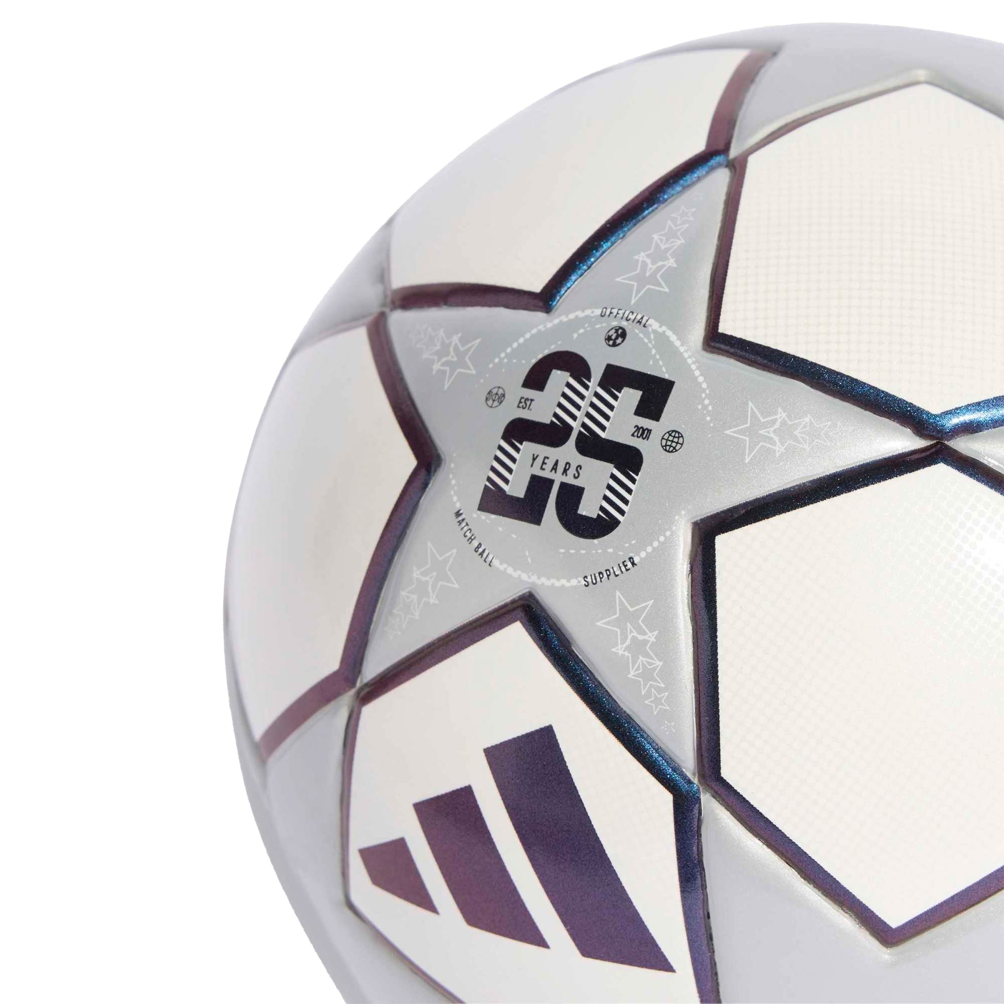 adidas UCL Anniversary 3'rd Mini Ball White/Silver – Azteca Soccer