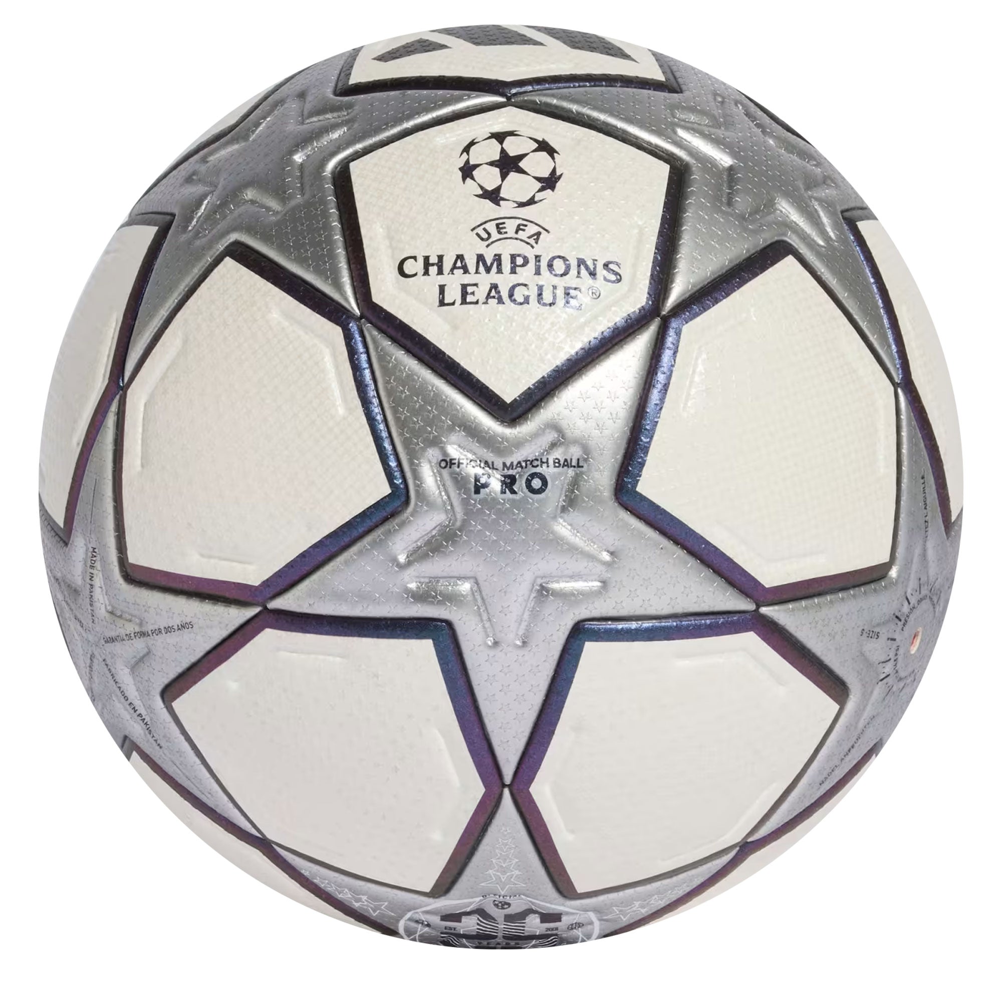 adidas UCL 2026 Pro 3'rd Ball White/Silver/Black – Azteca Soccer