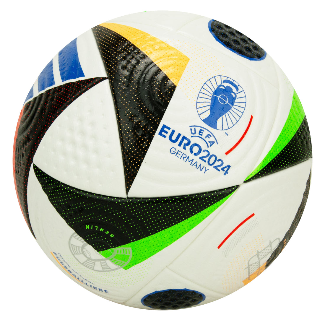 adidas UEFA Euro 2024 Match Ball White/Black/Blue – Azteca Soccer