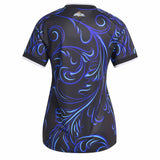adidas Women's Argentina World Cup 2026 Away Jersey Black/Lucid Blue Back