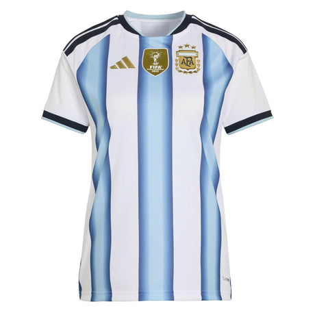 adidas Women's Argentina World Cup 2026 Home Jersey White/Sky Blue Front