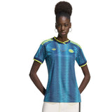 adidas Women's Colombia World Cup 2026 Away Jersey Blue Model