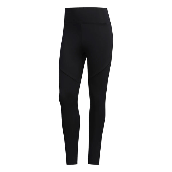 adidas Women's Believe This Glam On Long Tights (Plus Size) Black