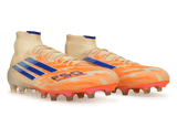 adidas Women's F50 Sparkfusion Elite Mid FG/AG Lucid Blue/Orange Together