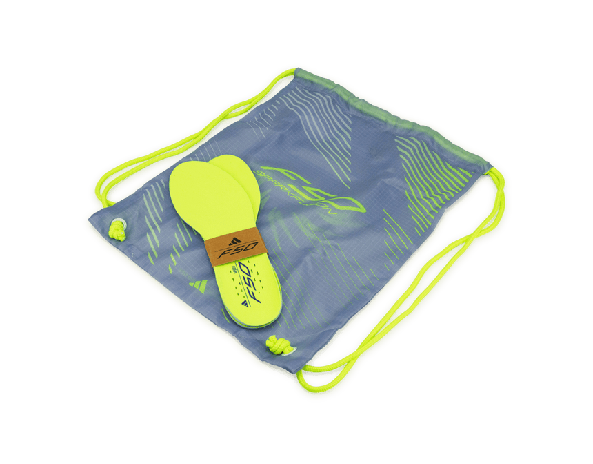 adidas Women's F50 Sparkfusion Elite Mid FG/AG Violet/Lemon/Purple Shoebag