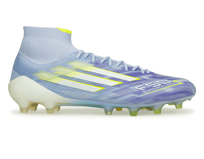 adidas Women's F50 Sparkfusion Elite Mid FG/AG Violet/Lemon/Purple