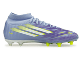 adidas Women's F50 Sparkfusion League FG/MG Violet/Lemon/Purple Side
