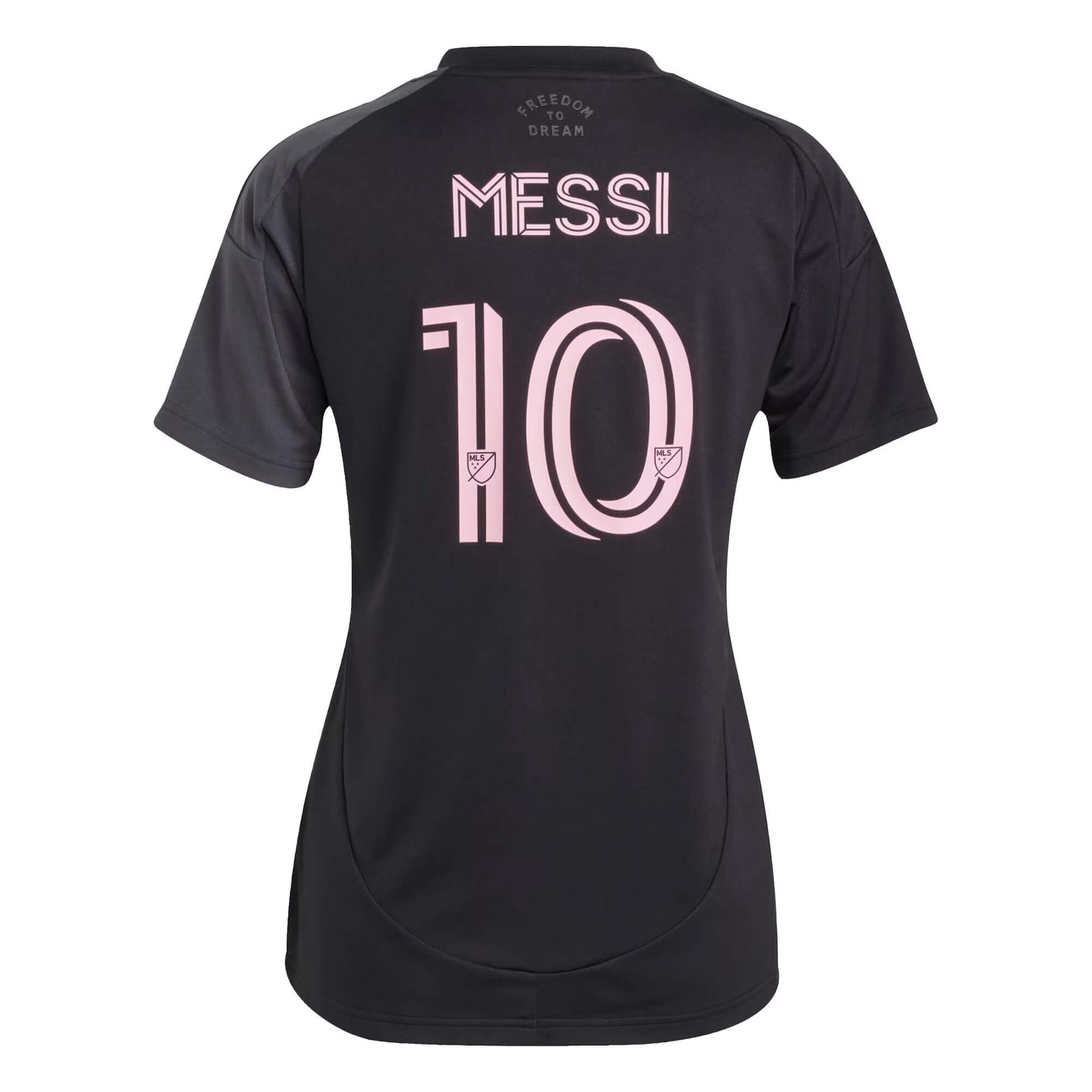 adidas Women's Inter Miami 2025/26 Away Jersey w/ Messi #10 Printing Back