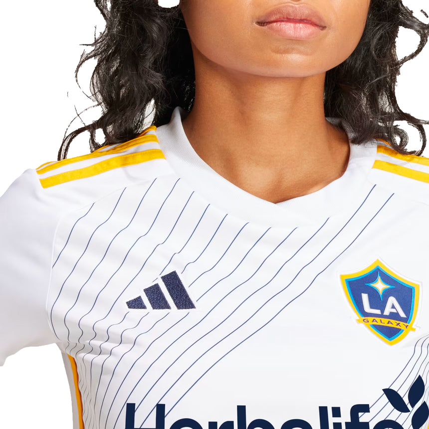 adidas Women's LA Galaxy 2024/25 Home Jersey White/Blue Crest