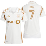 adidas Women's LAFC 2025/26 Away Jersey w/ Son #7 Printing Both