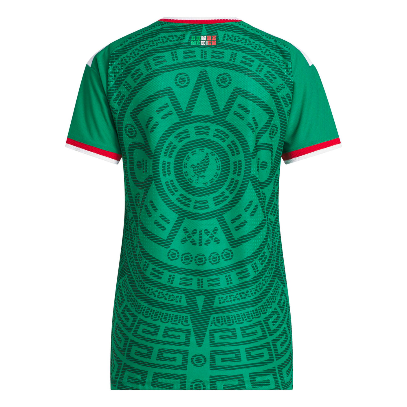 adidas Women's Mexico World Cup 2026 Authentic Home Jersey Green/White Back