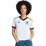 adidas Women's Mexico World Cup 2026 Away Jersey White Model
