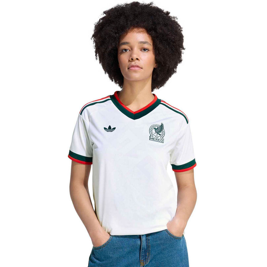 adidas Women's Mexico World Cup 2026 Away Jersey White Model