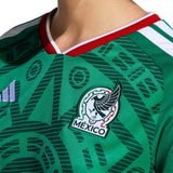 adidas Women's Mexico World Cup 2026 Home Cropped Jersey Green  Crest