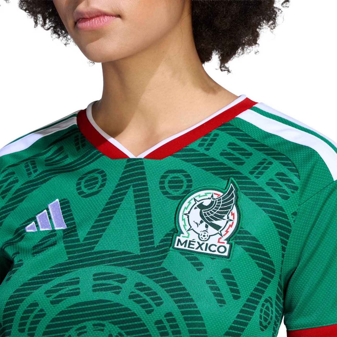 adidas Women's Mexico World Cup 2026 Home Jersey Green/White Crest