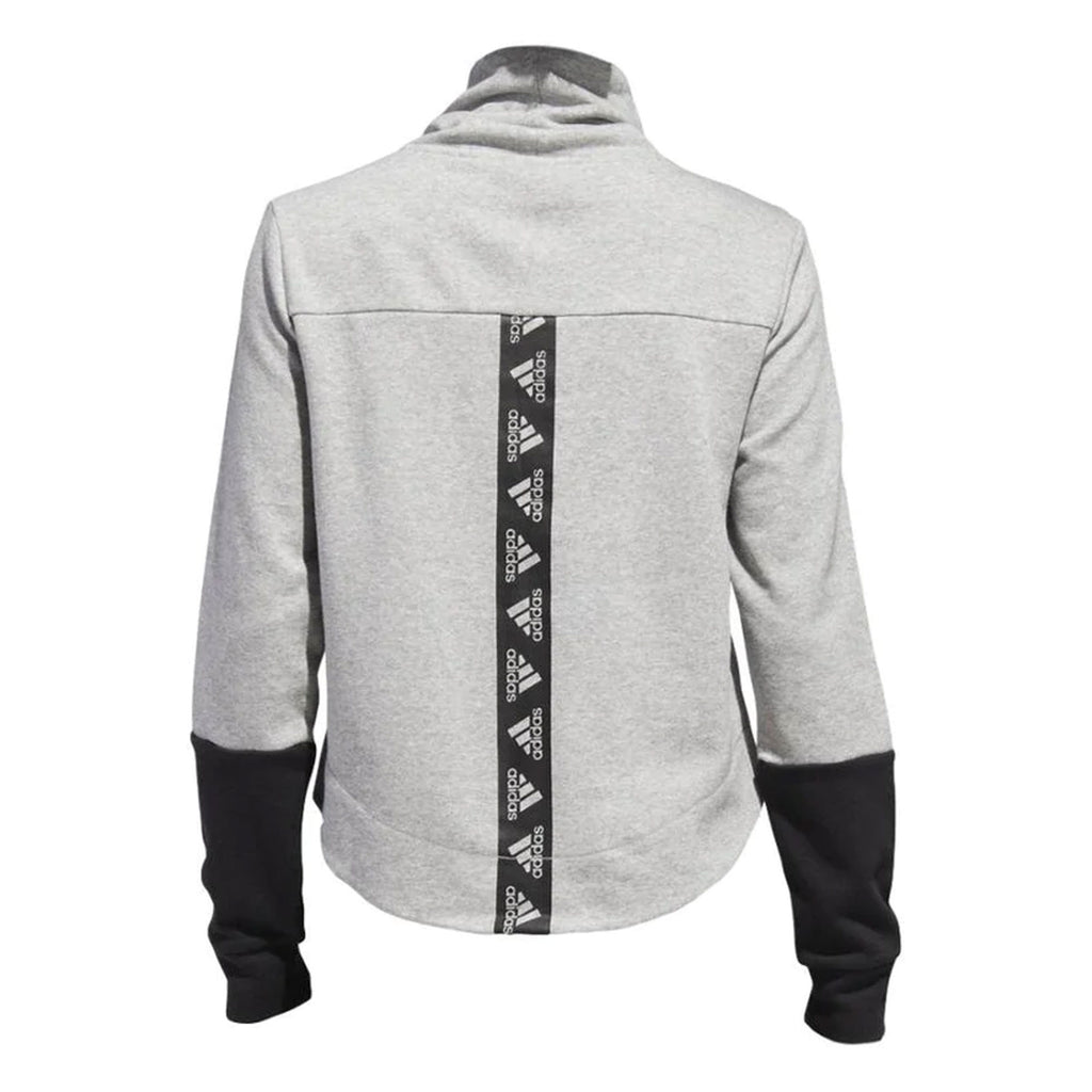 adidas Women's Sport Street Sweatshirt Grey/Black Back