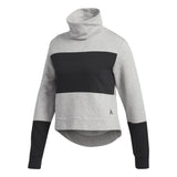 adidas Women's Sport Street Sweatshirt Grey/Black Front