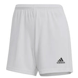 adidas Women's Squadra 21 Shorts White Front