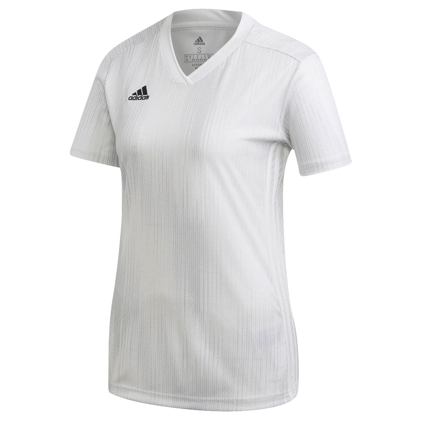 adidas Women's Tiro 19 Jersey White/Black Front