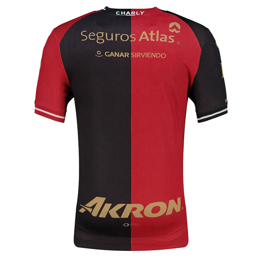 Charly Atlas Men's Home Authentic 2026/27 Jersey Red Back
