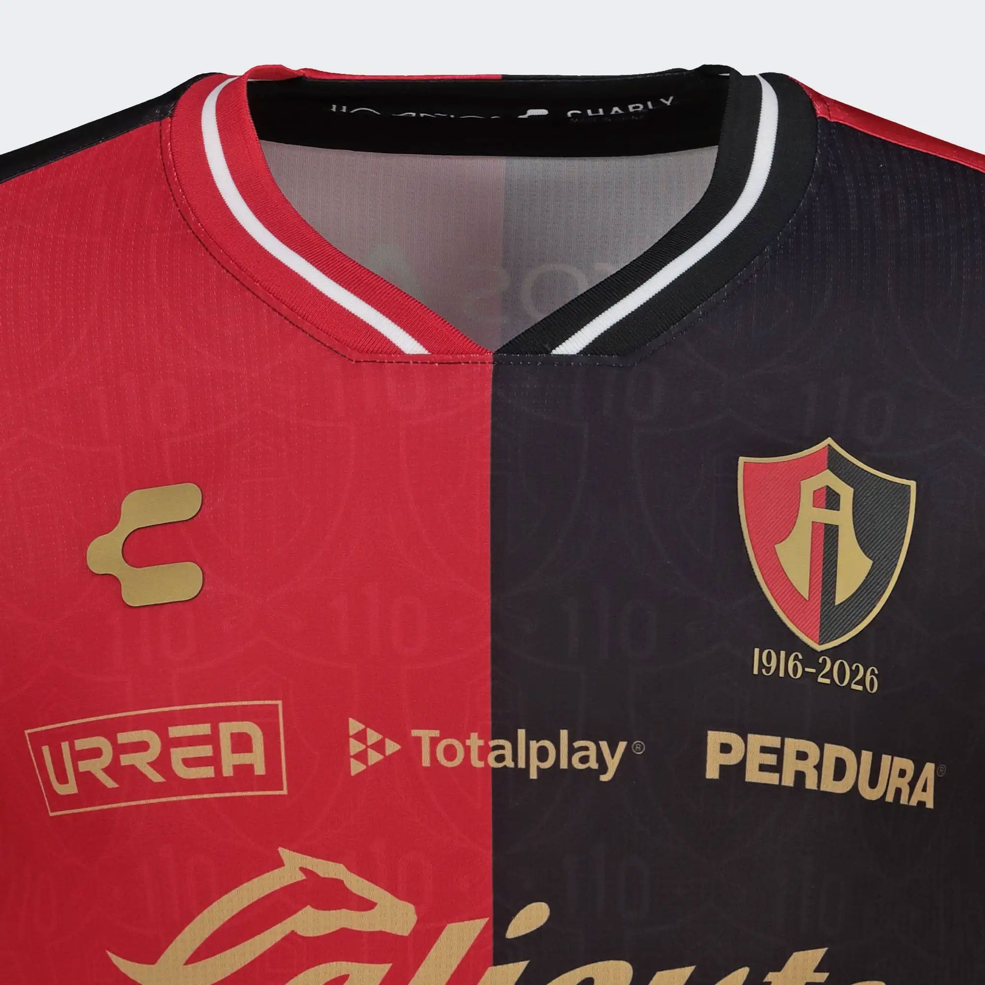 Charly Atlas Men's Home Authentic 2026/27 Jersey Red – Azteca Soccer