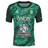 Charly León Men's Home Authentic 2026/27 Jersey Green/Black Front