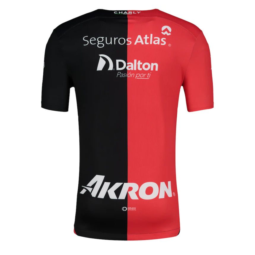 Charly Men's Atlas 2024/25 Authentic Home Jersey Red/Black Back