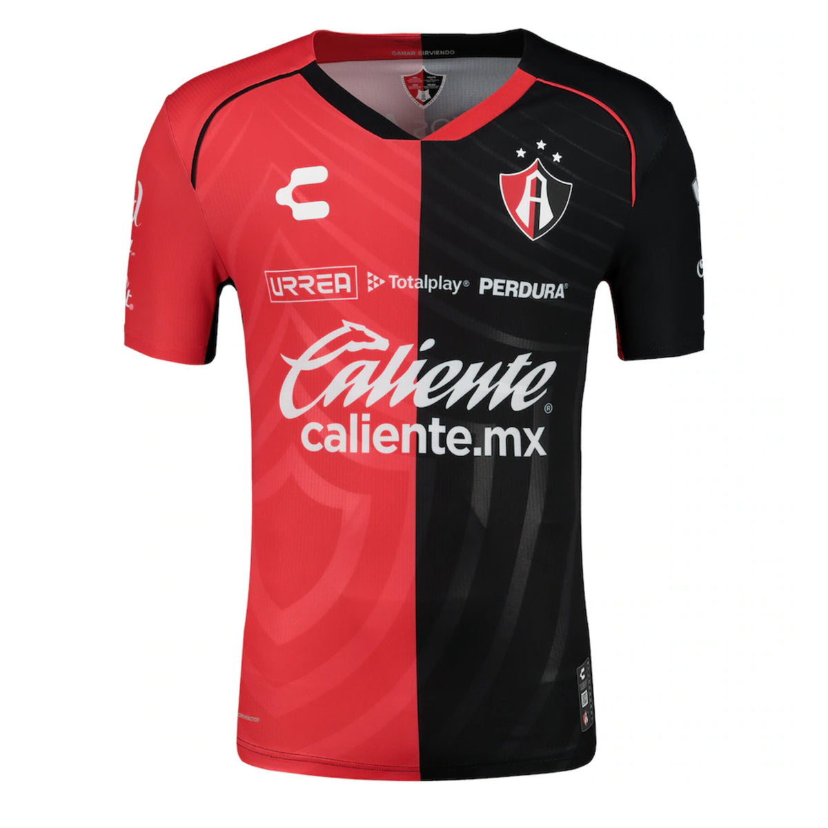 Charly Men's Atlas 2024/25 Authentic Home Jersey Red/Black – Azteca Soccer