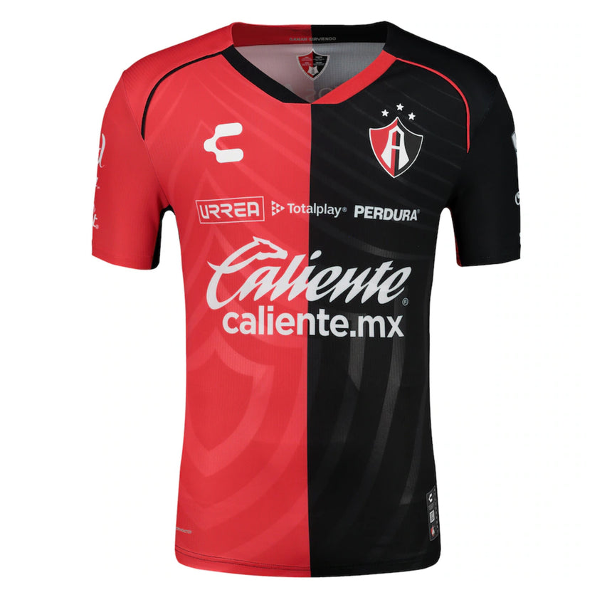 Charly Men's Atlas 2024/25 Authentic Home Jersey Red/Black Front