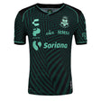 Charly Men's Santos Laguna 2024/25 Authentic Away Jersey Green/Black Front