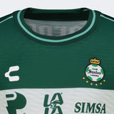 Charly Santos Laguna Men's Home Authentic 2026/27 Jersey Green Crest