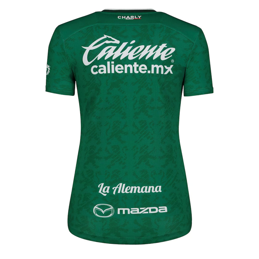 Charly Women's Leon Authentic Home Jersey Green/White Back