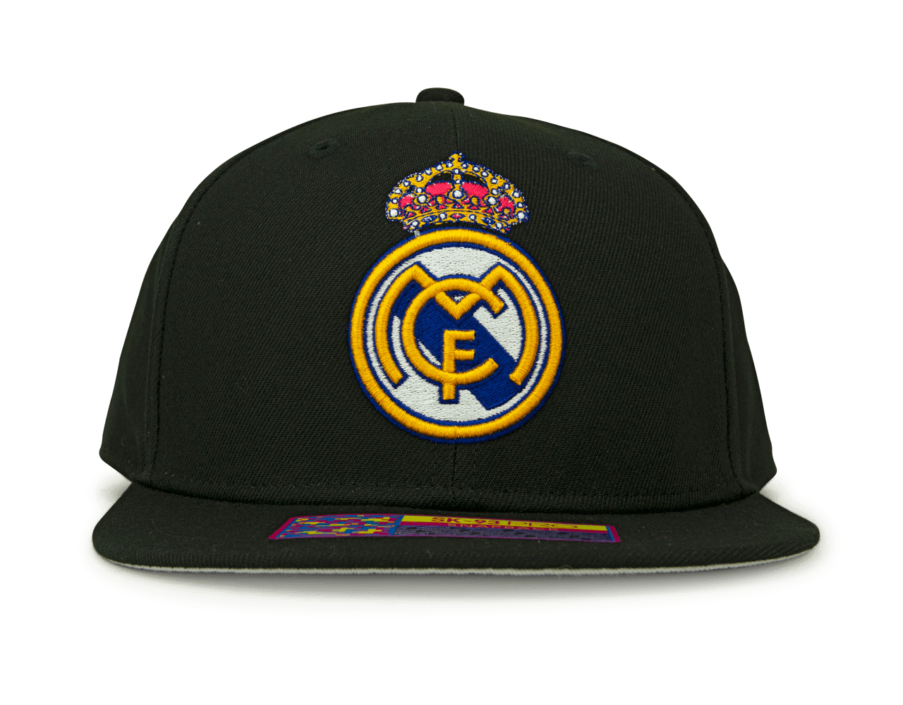 Fan Ink Real Madrid Snapback Hat Black/Gold