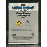 2025-26 Topps Chrome UEFA UCC Pierre-Emerick Aubameyang Ultra Violet All Stars