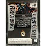 2025-26 Panini Prizm FIFA FIREWORKS Vini Jr. Silver Mosaic Prizm #15 Real Madrid