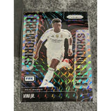2025-26 Panini Prizm FIFA FIREWORKS Vini Jr. Silver Mosaic Prizm #15 Real Madrid