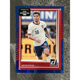 2025-26 Donruss Road to FIFA World Cup 26 Christian Pulisic Blue Pyramids /95
