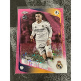 2025-26 Topps Chrome UCC Franco Mastantuono Pink Mini Diamonds Rookie /250